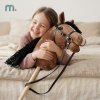 Hobby Horse – koń na kiju dla dzieci 68 cm, brązowy